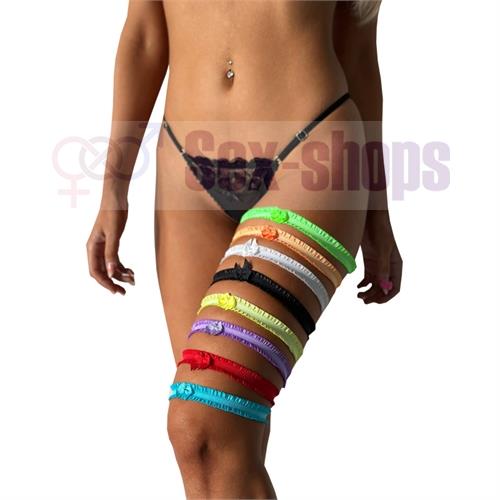 LEAGUEX - Pack de 8 ligas de diferentes colores