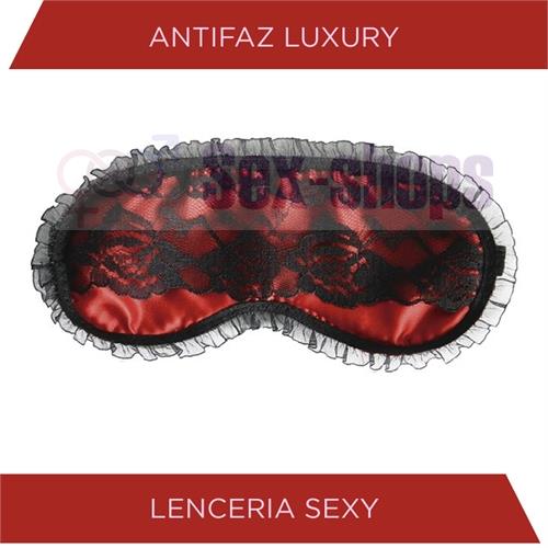 Antifaz luxury rojo