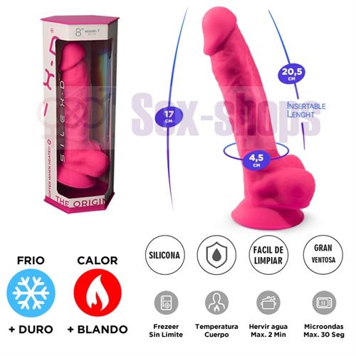 THE ORIGIN - Dildo Termorreactivo de Silicona Premium (Modelo 8