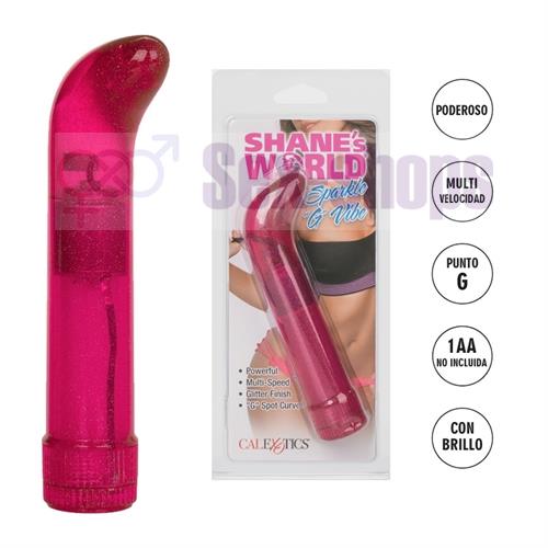 Shane s World vibrador rigido estimulador de punto G rosa
