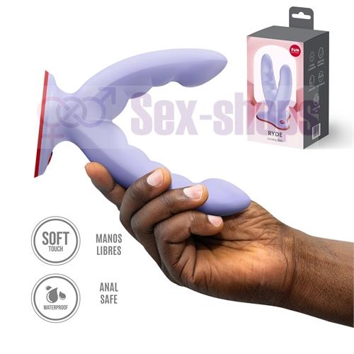Ryde dildo con sopapa para doble penetracion