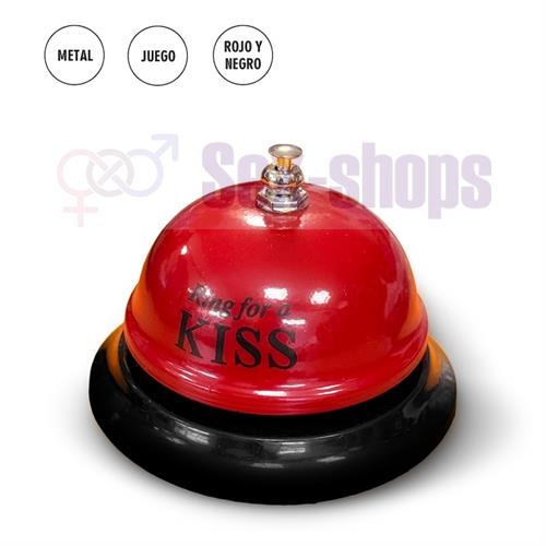 Campana roja ring for a kiss