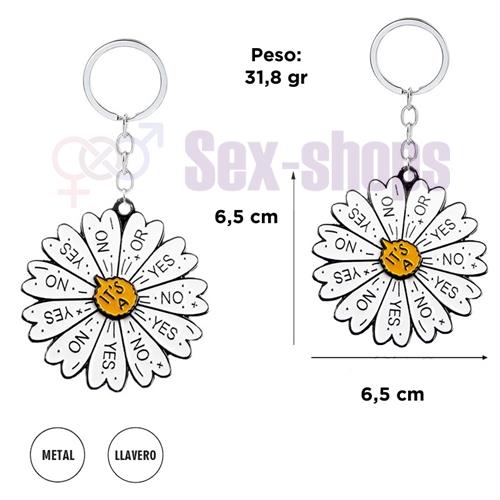 Llavero flor yes or no