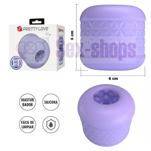 Masturbador de Placer Intenso con Feelers Suaves y Doble Acceso – Fácil de Limpiar