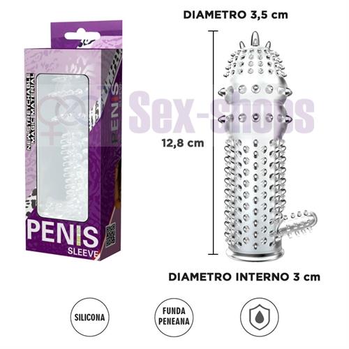 Funda para pene transparente