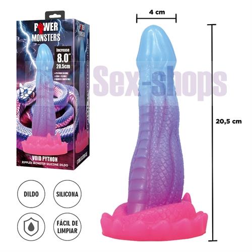 Monster Void Python - dildo realistico con sopapa