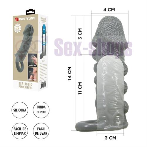 Extension peneana de 14 cm de largo