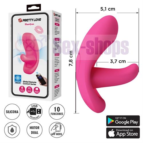 Soft Kissing Mouth: estimulador de silicona con doble motor, control por app y múltiples vibraciones