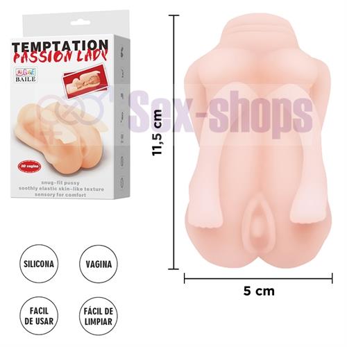 Masturbador masculino con himen y funcion de apretar y encoger