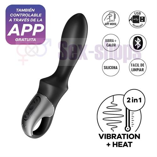 Heat Climax vibrador con funcion calor y control via app