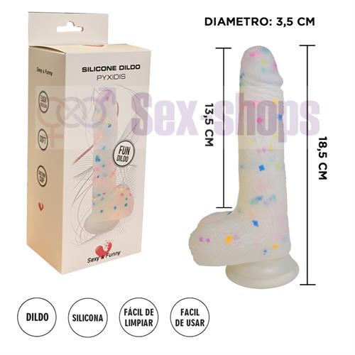 Dildo de Silicona Premium 20 cm – Extra Suave