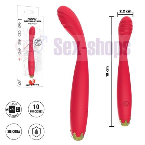 Estimulador de punto G con 10 modos de vibracion